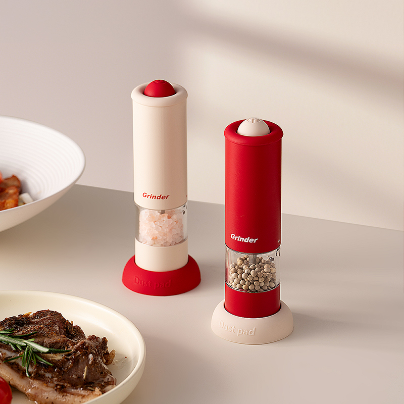 onlycook电动黑胡椒粒海盐研磨器