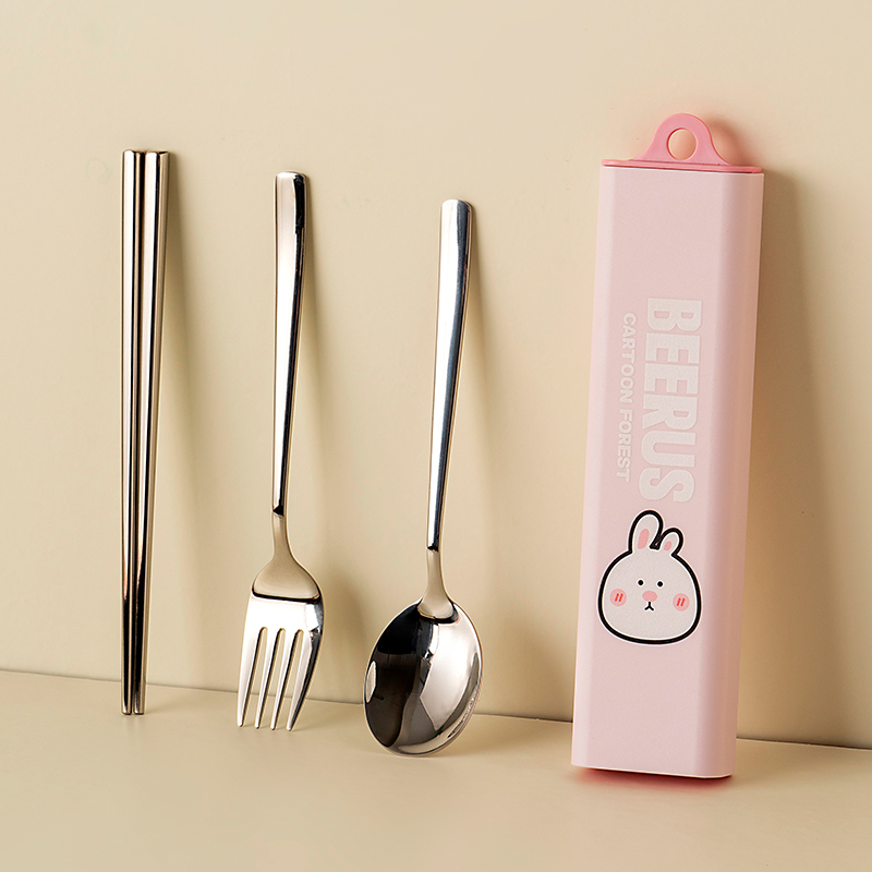 onlycook316不锈钢便携餐具套装