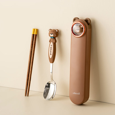 onlycook316不锈钢儿童便携餐具