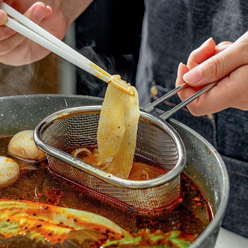 onlycook火锅漏勺筛牛肉过滤网