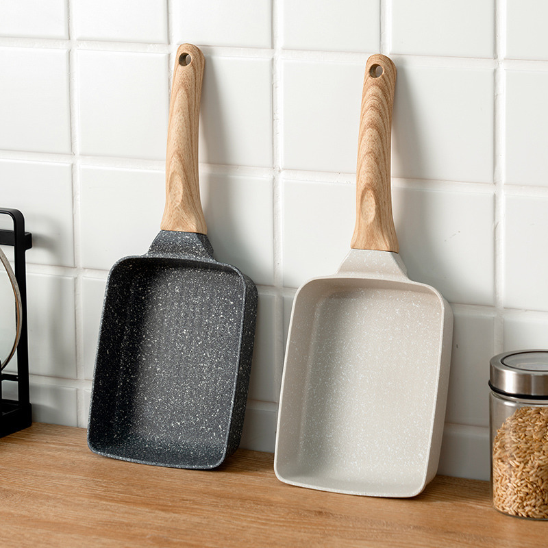 onlycook家用麦饭石玉子烧锅不沾