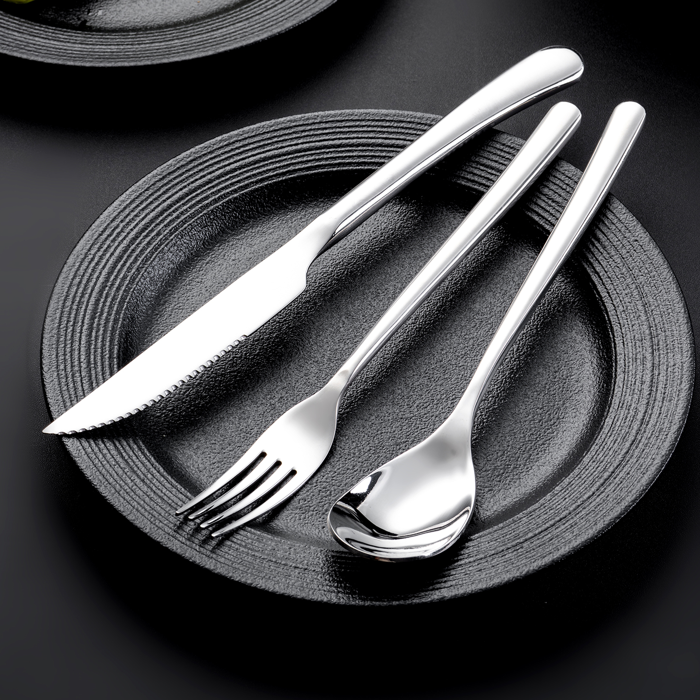 onlycook高档304不锈钢西餐餐具