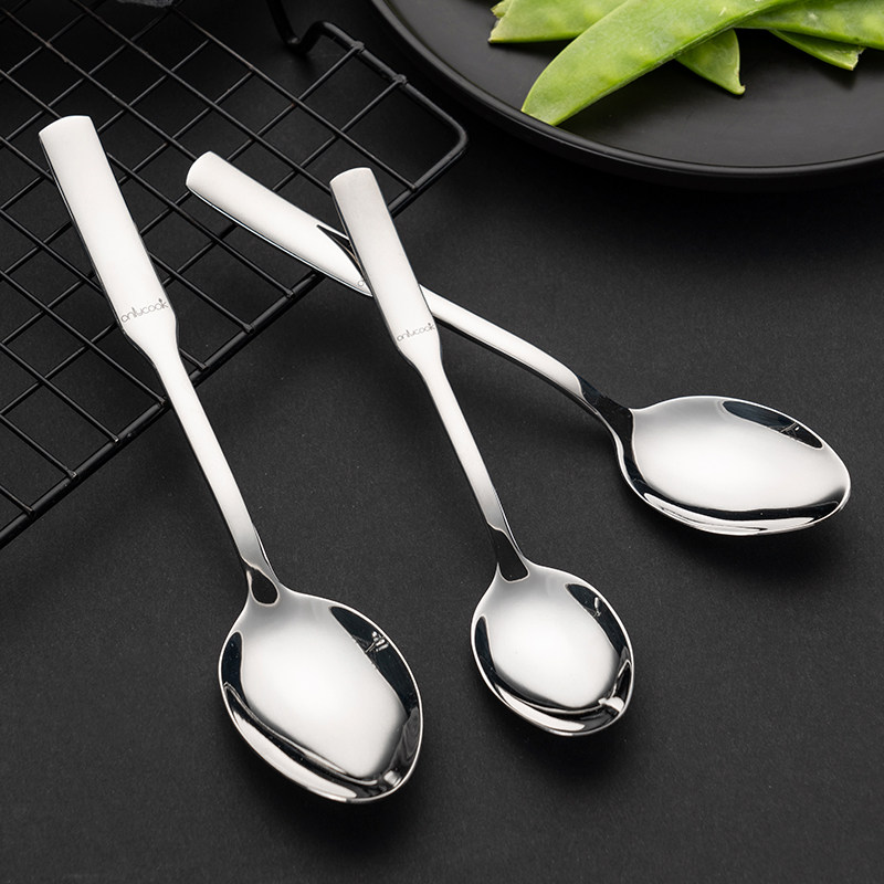 onlycook 食品级316不锈钢勺子家用汤勺儿童吃饭勺宝宝餐具汤匙