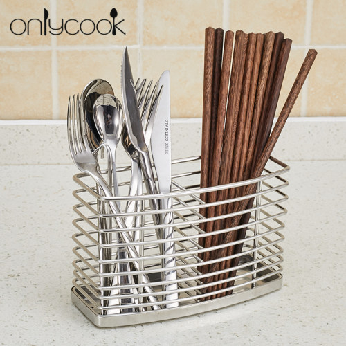onlycook挂式不锈钢餐具筷子架