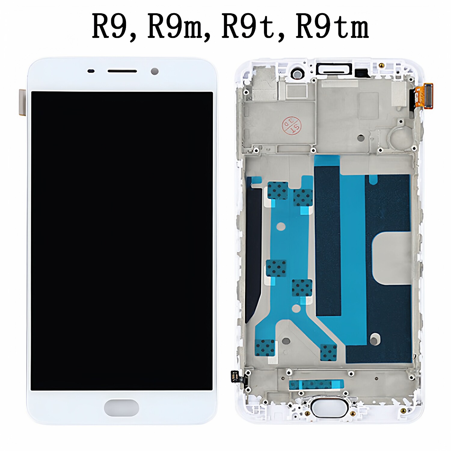 适用oppor9m屏幕总成带框r9s R9tm r9t R9st手机内外屏R9触摸一体
