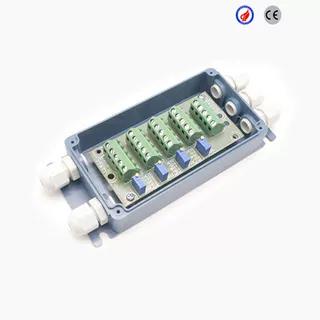 电子称称重传感器称重模组接线盒高精度地磅不锈钢4线6线接线盒