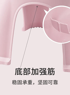 茶花儿童椅子塑料椅家用学习椅幼