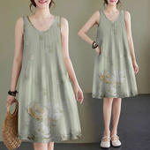 高档褶皱吊带裙女2025夏季 新款 连衣裙内搭打底背心长裙百搭裙子女