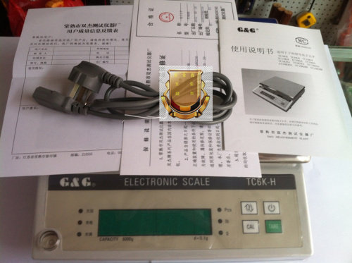 美国双杰TC-KH系列电子称TC6KHB电子称6Kg/0.1g