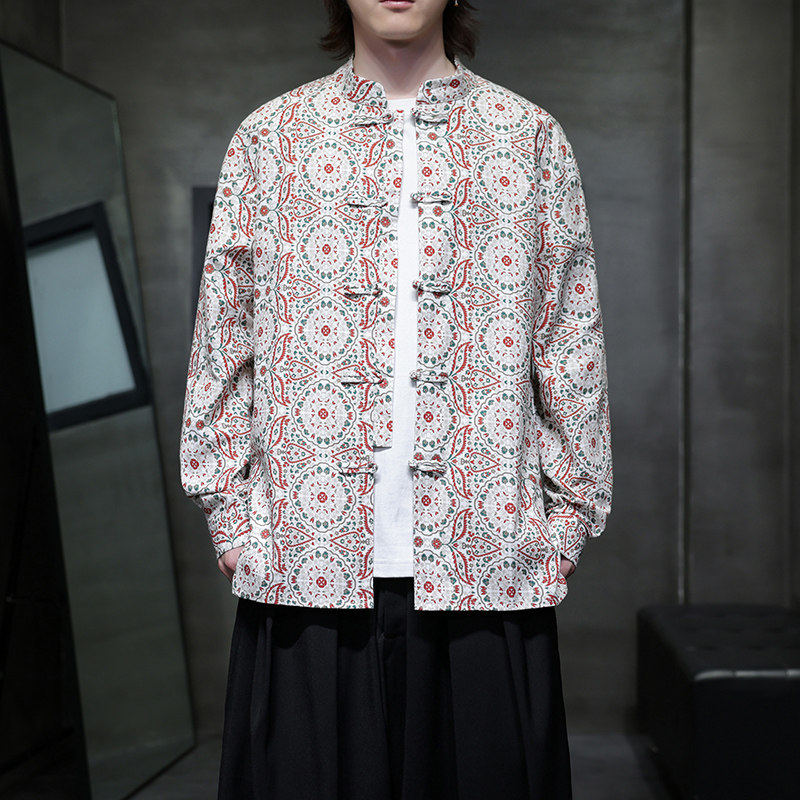 云南男装穿搭上衣西双版纳傣族服装传统民族服饰改良成人特色衣服,男装,其他民族服装,淘宝优惠券,粉丝福利购,淘宝优惠卷