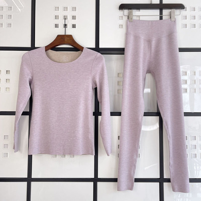 女士美雅碧恒温发热磨毛保暖套装