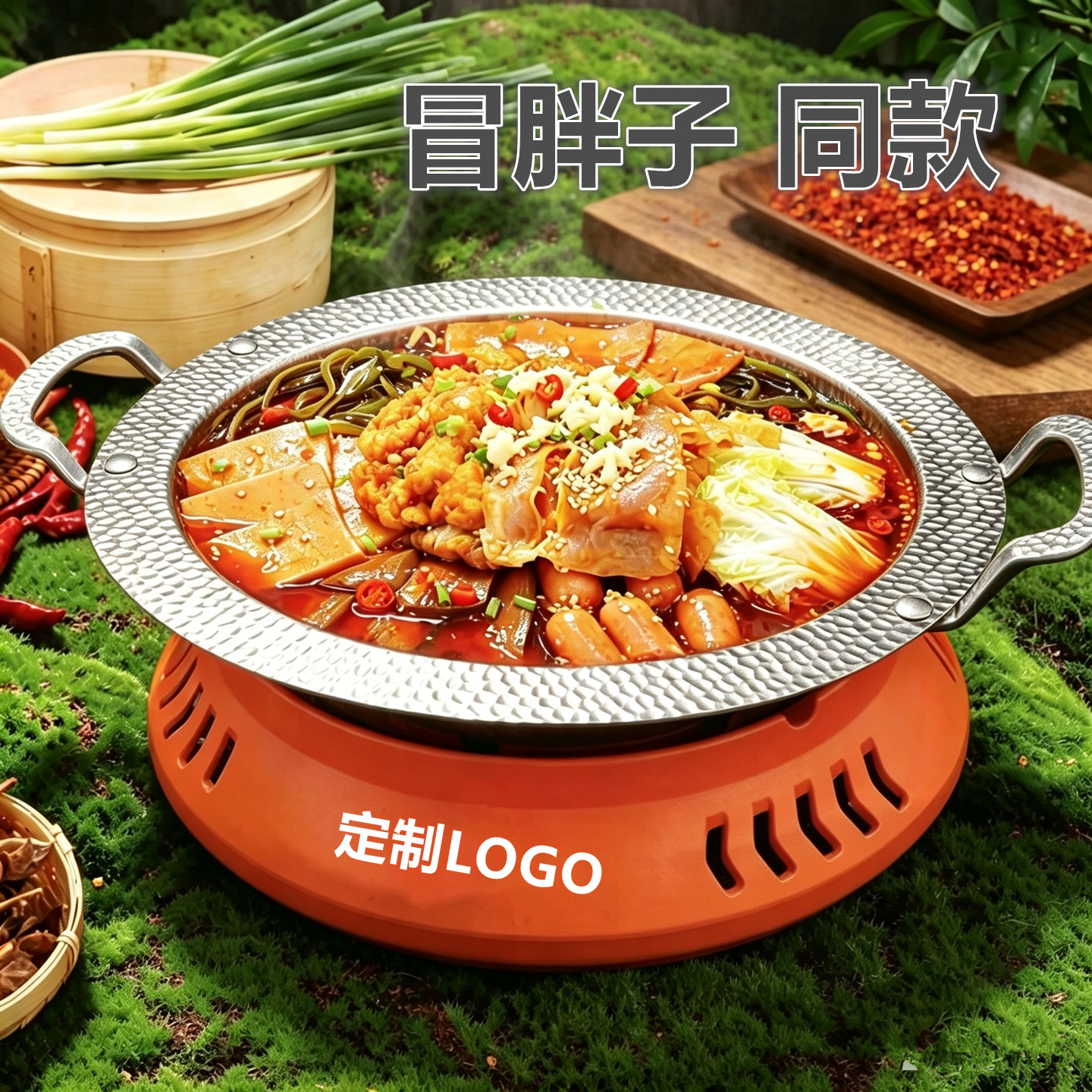 冒胖子同款麻辣香锅酒精炉