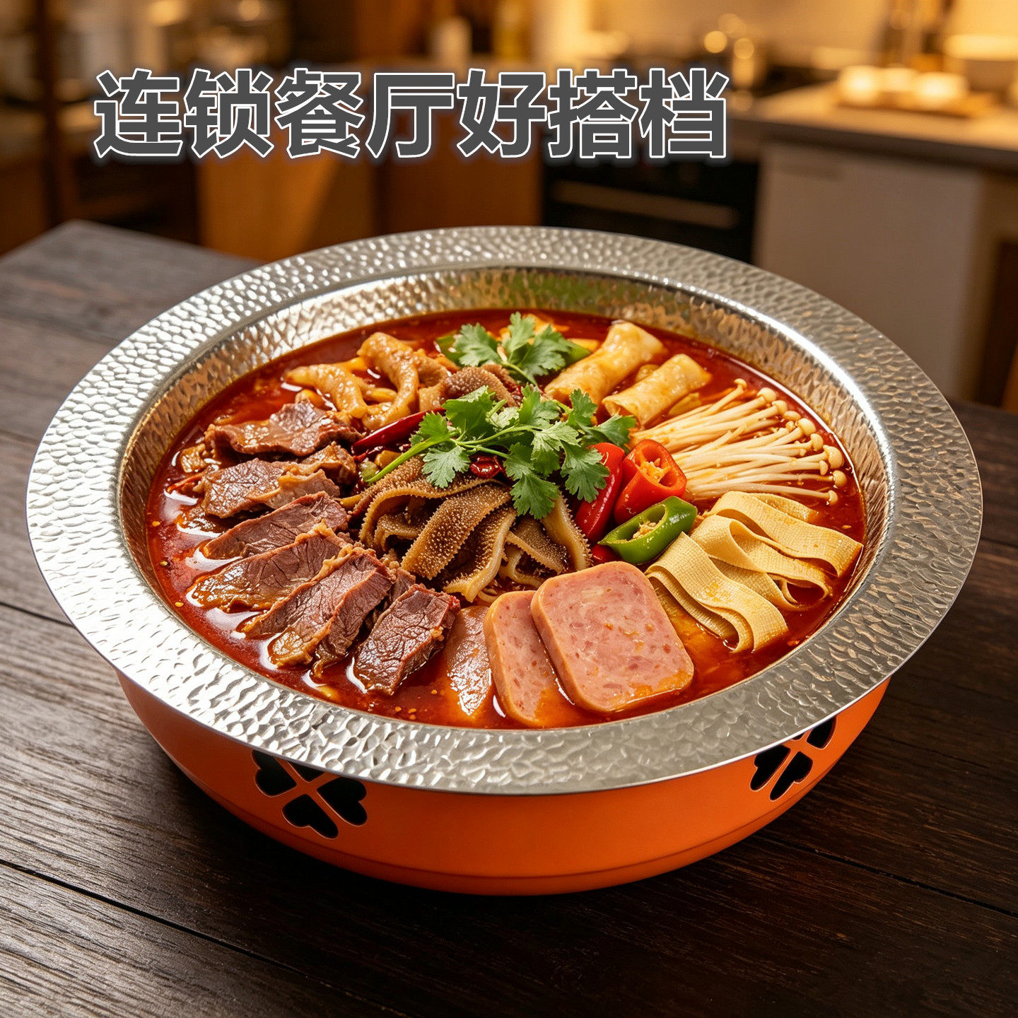 暴暴锅同款麻辣香锅新款冒菜专用锅肉蟹煲小龙虾盘湘菜加热酒精炉