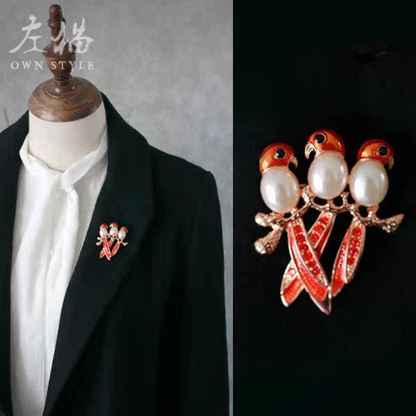 Broche femme en Zircon diamant - Ref 1178445 Image 1