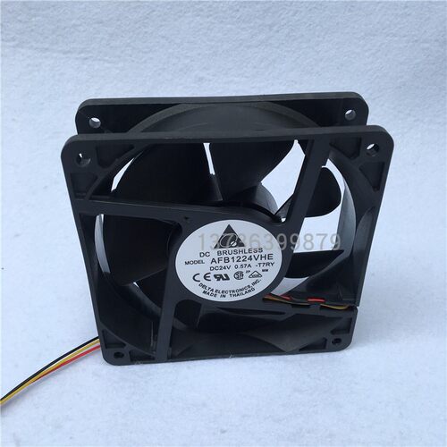 工业工频机柜散热轴流风机AFB1224HHE/VHE/SHE 12cm 12038 24V