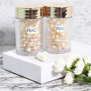 11.1视黄醇鼻祖 | ROC视黄醇A醇胶囊精华30粒装 修复抚平细纹淡化