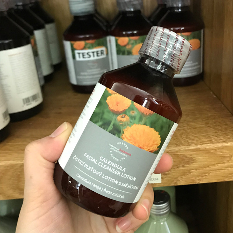 捷克菠丹妮金盏花脸部洁肤乳卸妆乳200g舒敏卸妆清洁 布拉格直邮