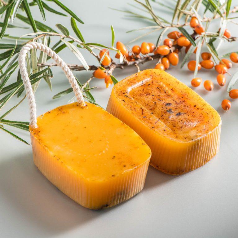 捷克菠丹妮沙棘手工皂190g滋润抗老化抗辐射抗皱去黑 布拉格直邮