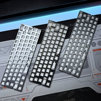现货江湾su66max PCB 磁轴键盘成品 星闪银河600m主频 分裂空格