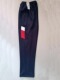 6厘米宽红杠团体长裤 蓝加白加经典 舒适直筒休闲男女校裤 全棉大码