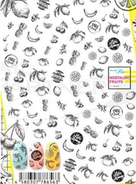 进口Sha-Nail pro美甲贴纸 水果