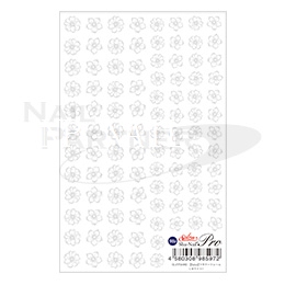 日本进口白色樱花SL-FFM-002 sha-nail贴纸