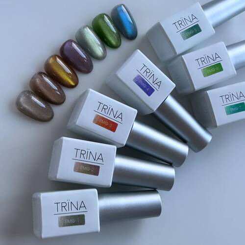 U3美甲 日本 TRINA 2024新款猫眼胶EMG-1~EMG-7
