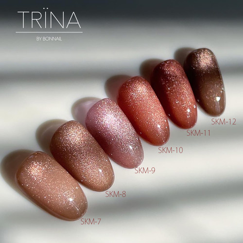 U3美甲 日本 TRINA 2024新款猫眼胶SKM7~SKM12 美甲店专用