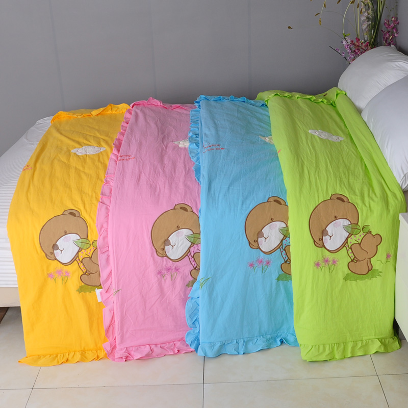 儿童纯棉四季被被套式夏凉被