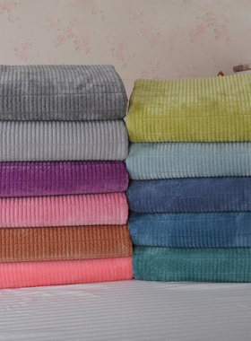 韩式外贸水洗毯子短毛绒素色绒毯纯色冬季保暖床垫床盖铺盖两用