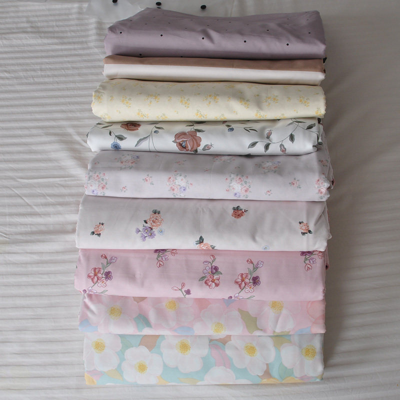 新款斜纹纯棉印花被套被罩被子皮双人200*230滚绳包边拉链工艺