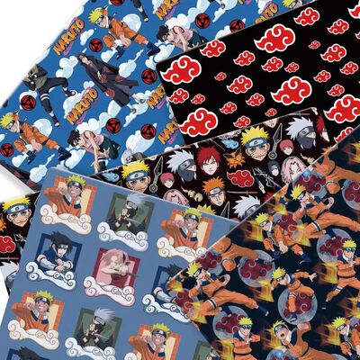 naruto Anime peripherals Fabric 140*50cm DIY Sewing Patchwor