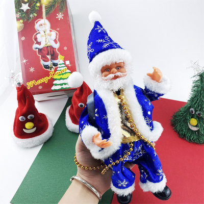 Santa Claus Electric Music Climbing Beads Climbing Rope Clim