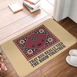carpet Big Lebowski Polyester The Mat Rug Doormat Footpad