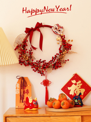 2023 Chinese New Year Decoration Pendant Garland Door Hangin