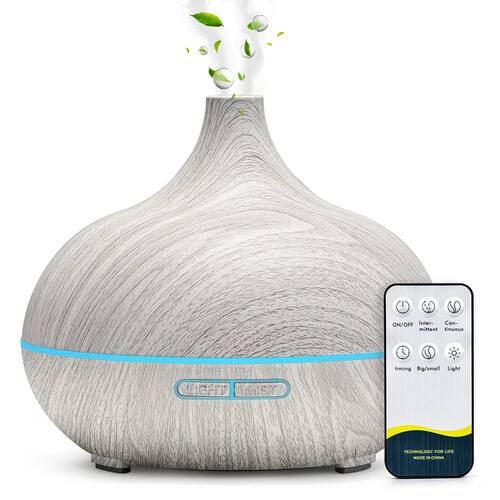 Air Humidifier Essential Oil Diffuser 500ML With Lights Remo