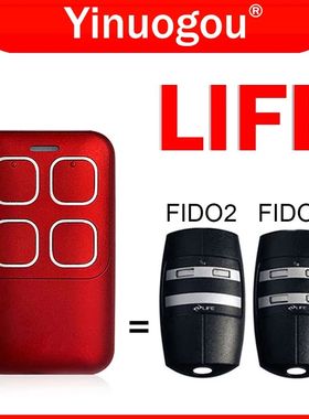 LIFE FIDO 2 4 Remote Control Garage Door Opener 433.92MHz Ro