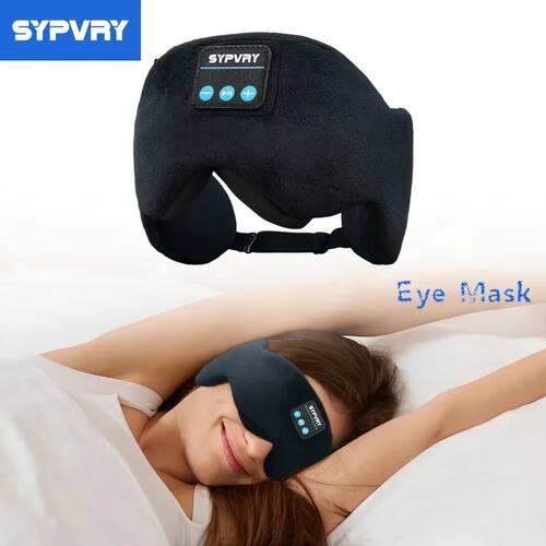 Bluetooth Eye Mask with Headphones for Sleeping Comfortable