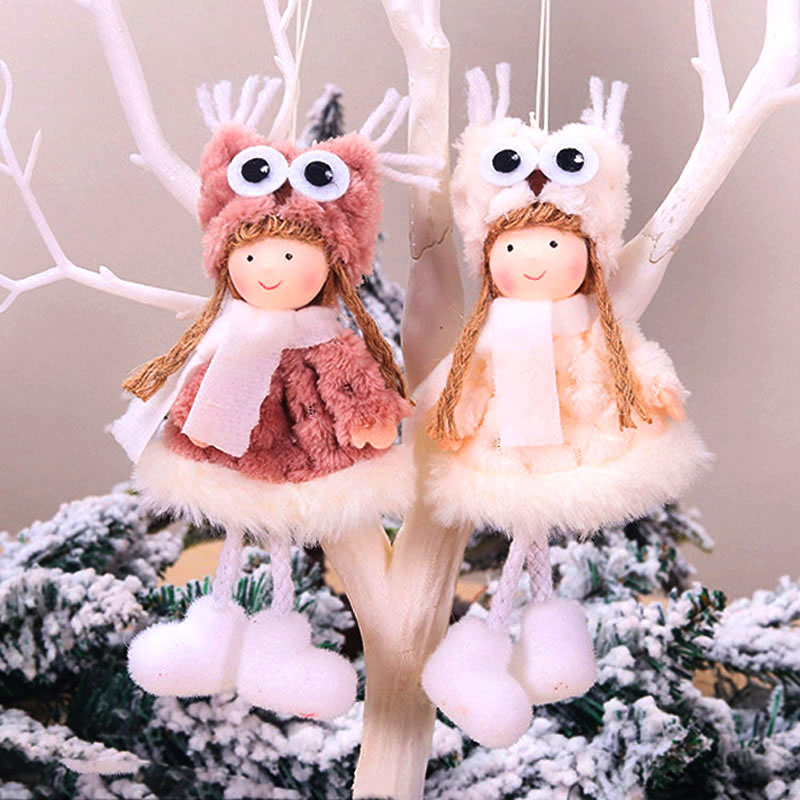 2023 New Year Gift Cute Christmas Angel Doll Xmas Tree Ornam