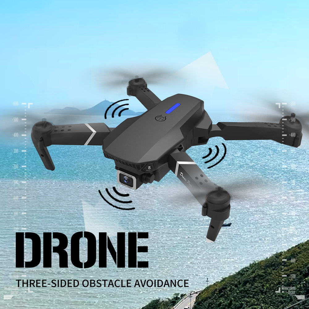 2022 새로운 LSRC 쿼드콥터 E88-525 PRO WIFI FPV 드론[WID 포함]