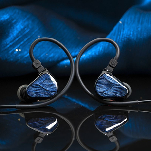 TRUTHEAR Zero:BLUE2 有线入耳式HIFI耳机双动圈3.5插头0.78插针