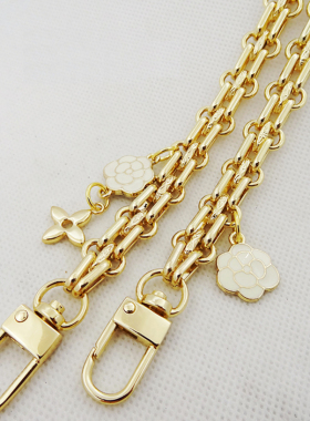 Fashion 12mm Replacement Gold Metal Handbag Purse Chain Repl