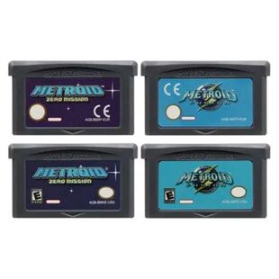Metroid Series GBA Game Cartridge 32 Bit Video Game Console