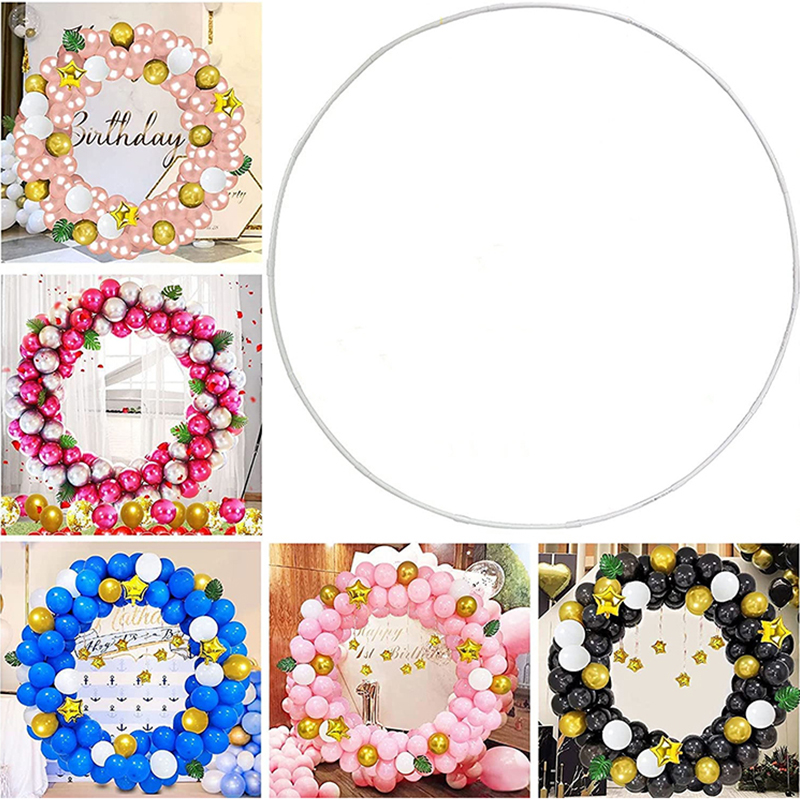 Circular Balloon Holder Balloon Arch Garland DIY Plastic Fra