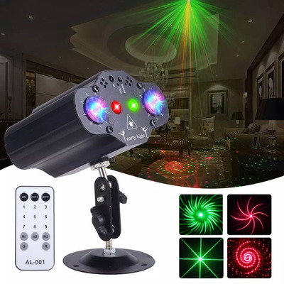 Ceiling Laser Light Projector Mini Disco Stage DJ Lazer Remo