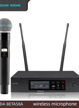 QLXD4 BETA58 BETA58A 1 Channel wireless microphone system UH