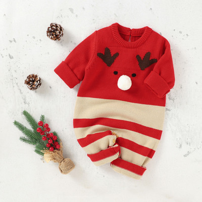 My First Christmas Baby Girl Boy Outfit Baby Long Sleeve Chr