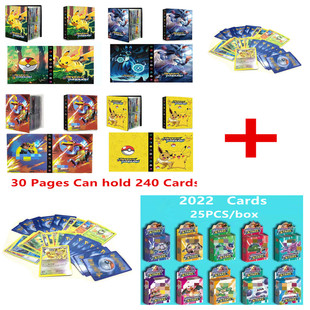 Card Album Pokemon Cards Album Book Cartoon Anime New 240PCS