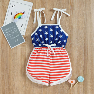 Baby Clothes Toddler Girls Newborn Bodysuit Sleeveless Indep