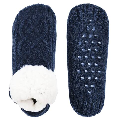 Winter Warm Non-slip Floor Socks Men Thicken Snow Socks Coup